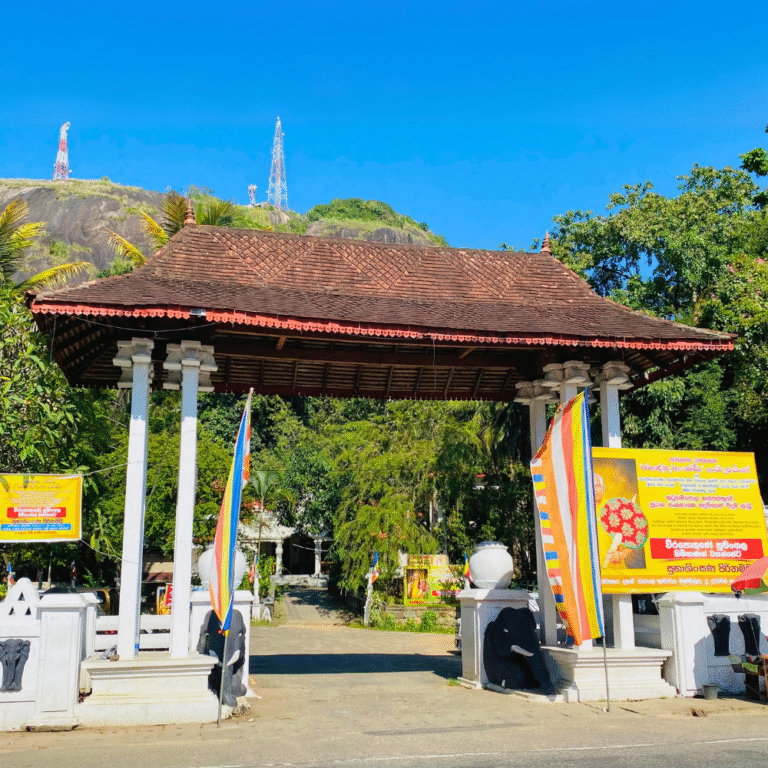 Heritage site Athkanda Viharaya nestled in Kurunegala hills