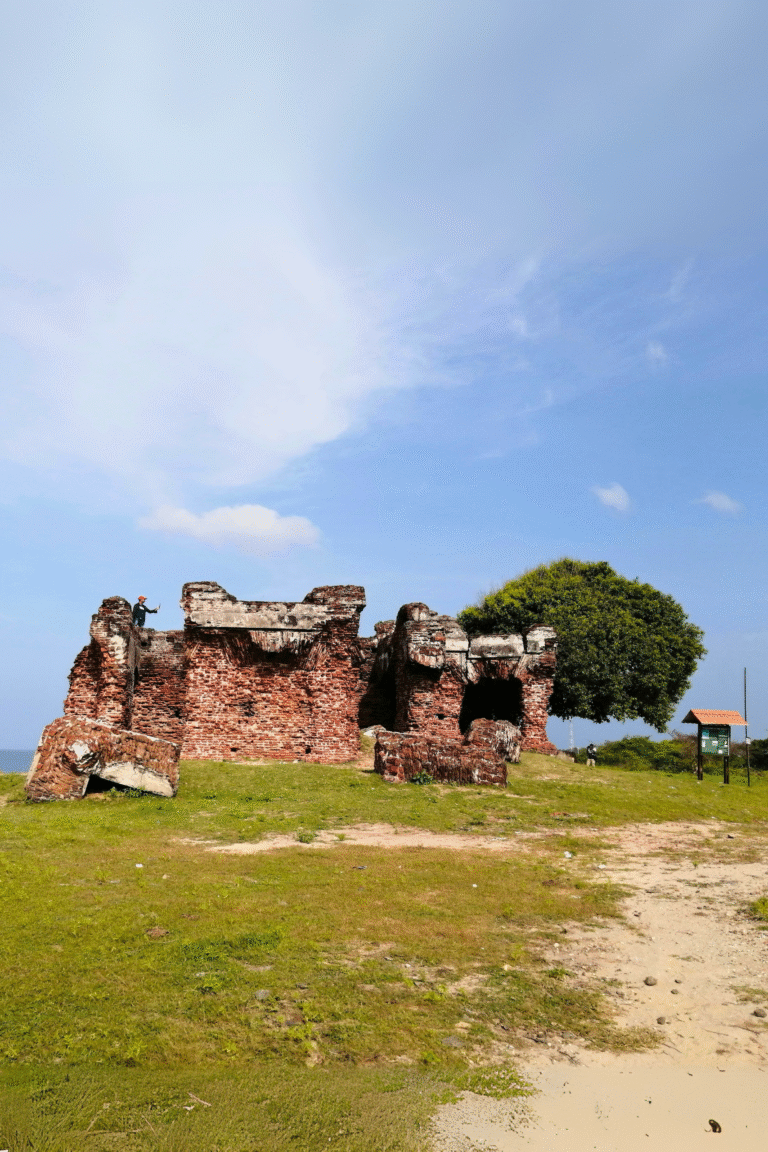Doric Bungalow overlooking the Indian Ocean in Mannar, Sri Lanka