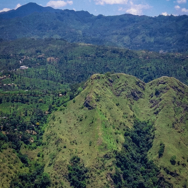 Popular tourist hiking destination Ella Rock