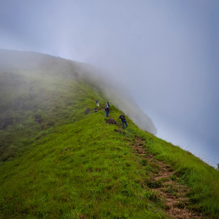 Peaceful setting of Gerandi Ella Waterfall in Sri Lanka’s rural interior