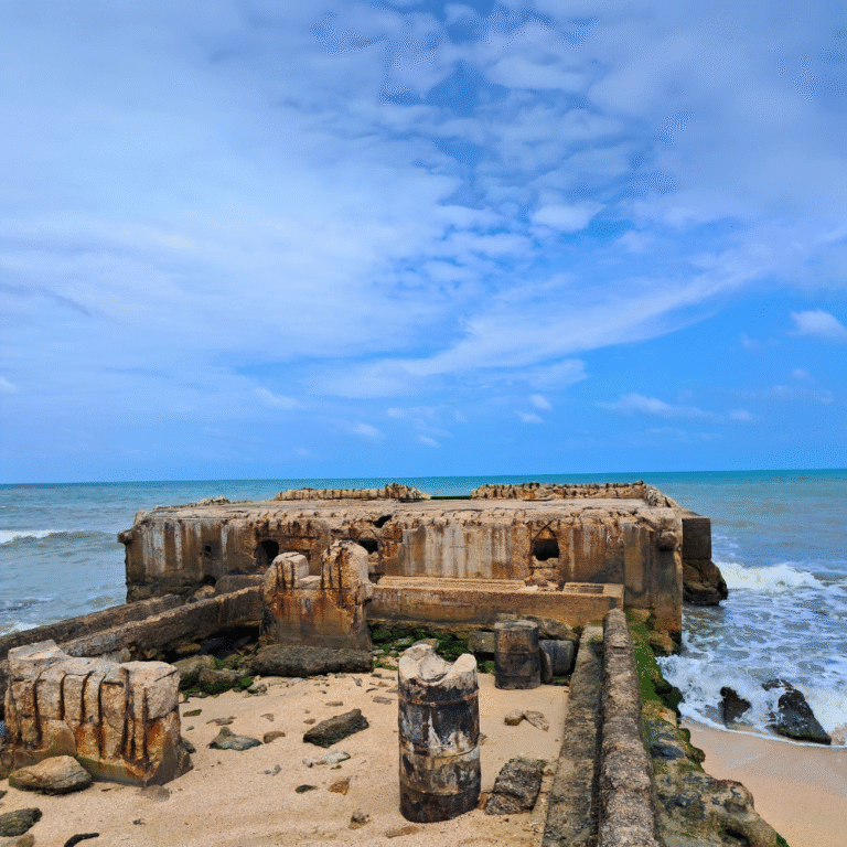 Serene beach view from Kankesanthurai tourist zone