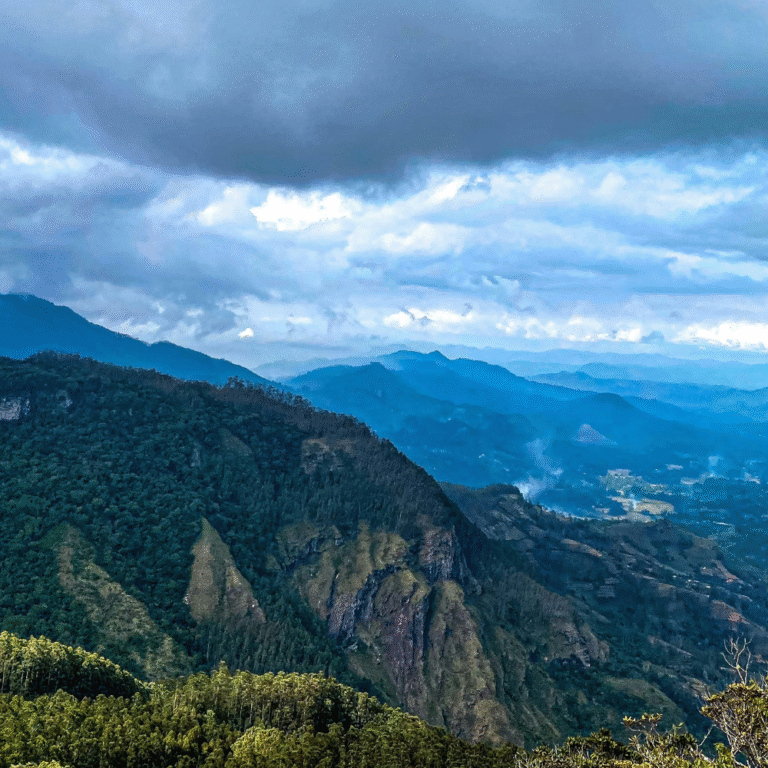 Rolling green hills and valleys at Moon Plains destination