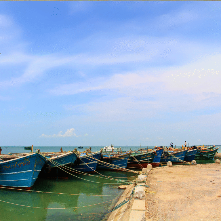 Nagadeepa Temple boat jetty – gateway to the holy island