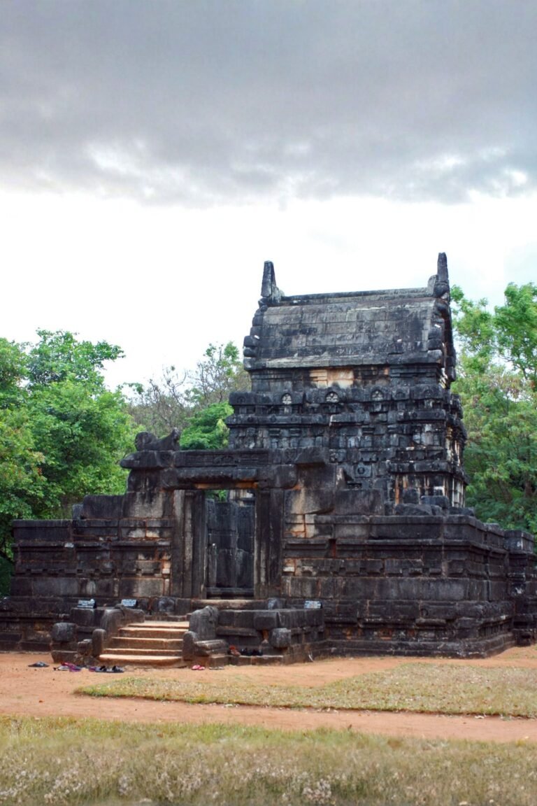 Stone architecture of Nalanda Gedige heritage site