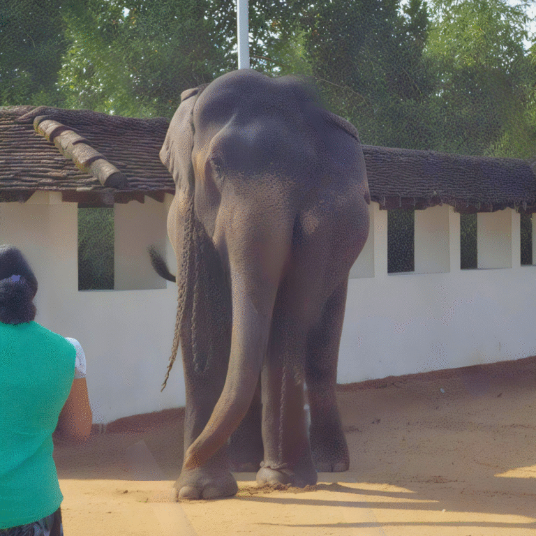 Tourists exploring Sri Sumana Saman Devalaya in Ratnapura