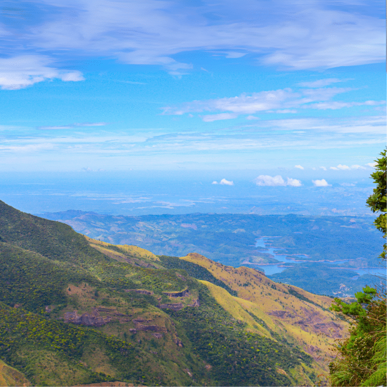 Dramatic escarpment view from the World's End viewpoint