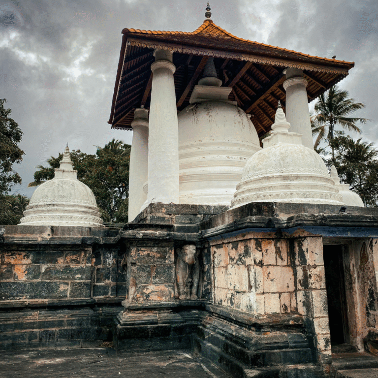 Cultural heritage monument of Lankathilaka in Sri Lanka
