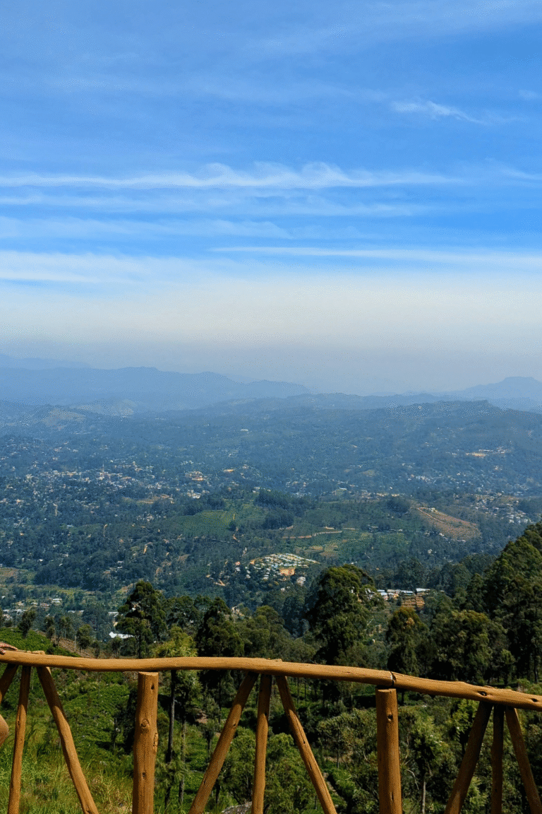 Lipton’s Seat tea country landscape in early morning light
