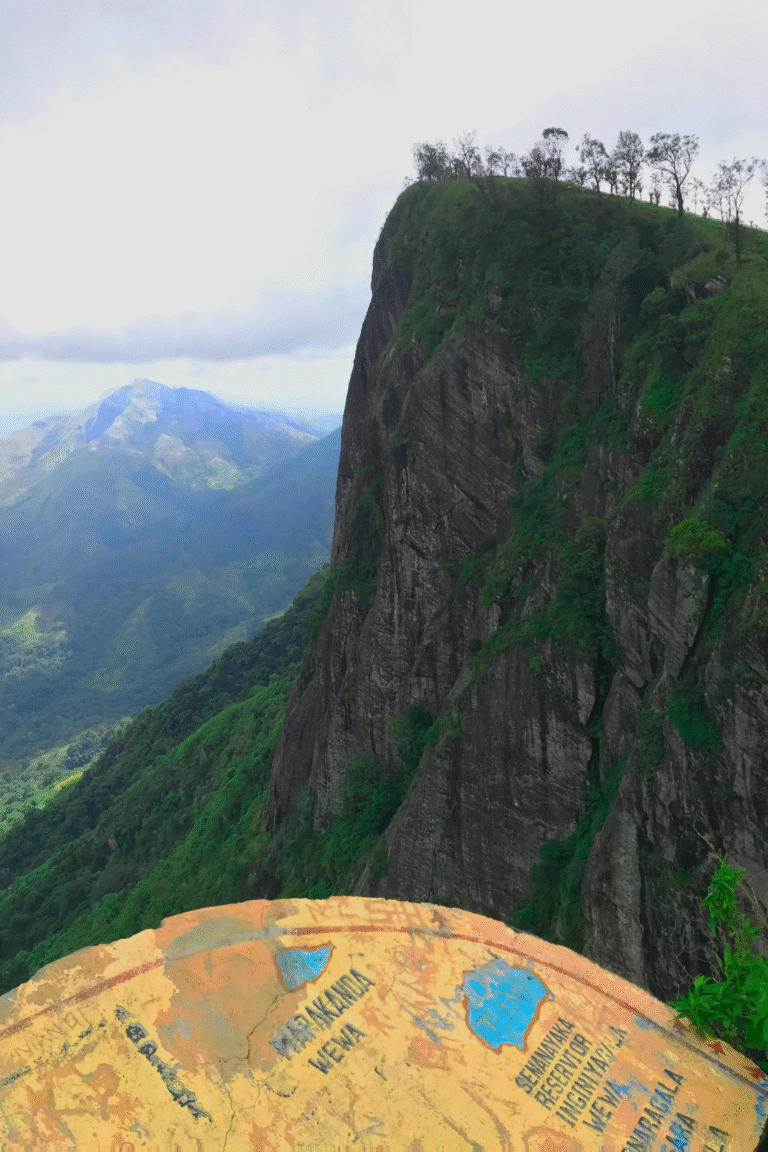 Peaceful mountain landscape in Madulsima