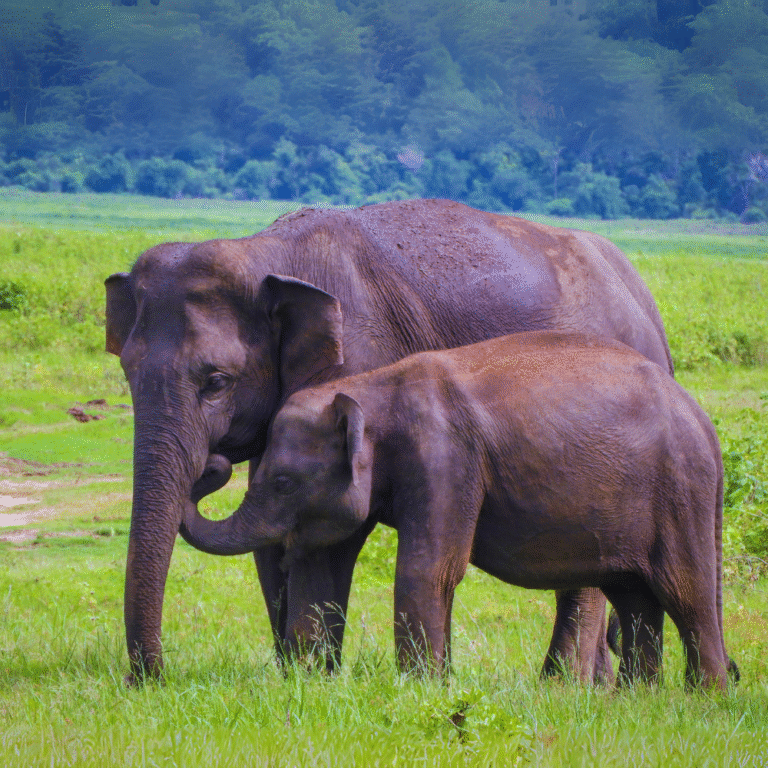 Wildlife spotting in Lunugamvehera Park Sri Lanka