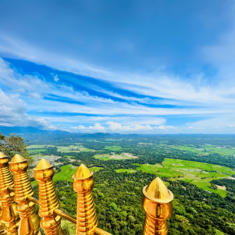 Kuragala Purana Rajamaha Viharaya ancient Buddhist temple in Sri Lanka