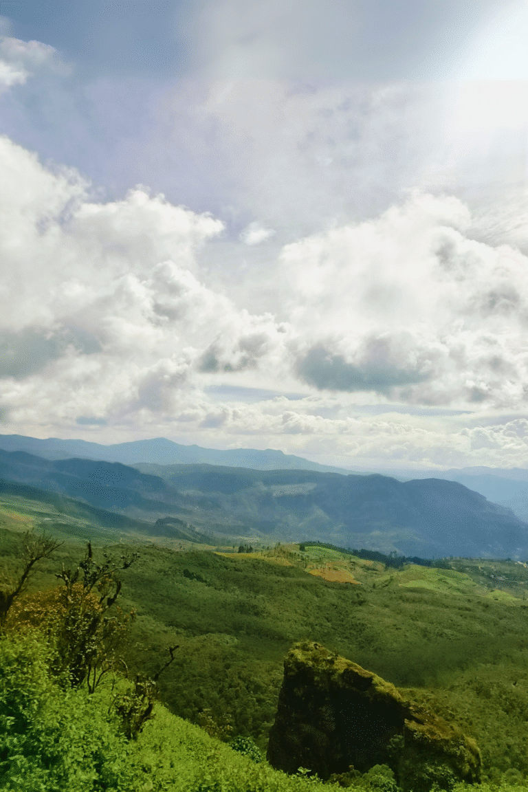Misty mountains at Chariot Path Nuwara Eliya