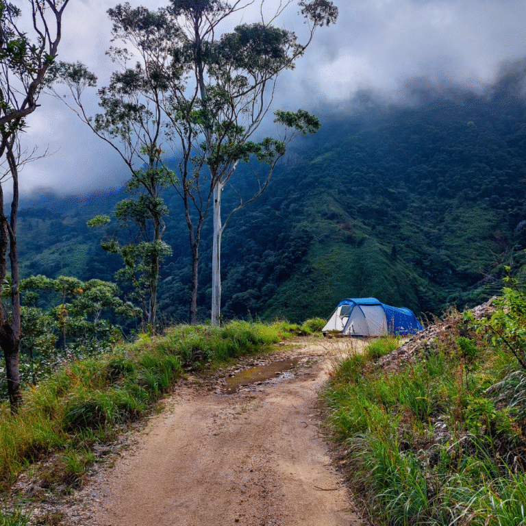Stunning landscape from Devil’s Staircase mountain trail