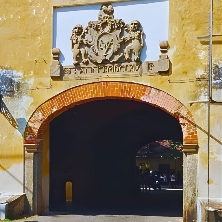 Exterior view of Maritime Museum Galle inside historic Galle Fort