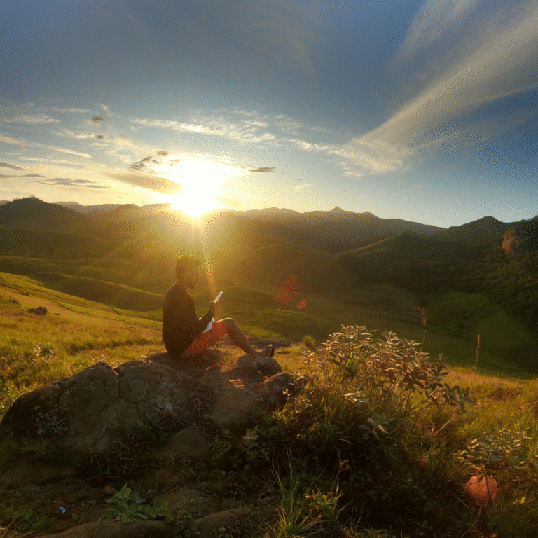 Scenic mountain view from Haritha Kanda Peak