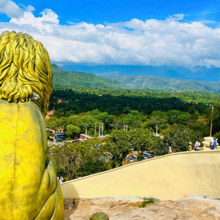 Scenic view of Kuragala heritage site in Balangoda