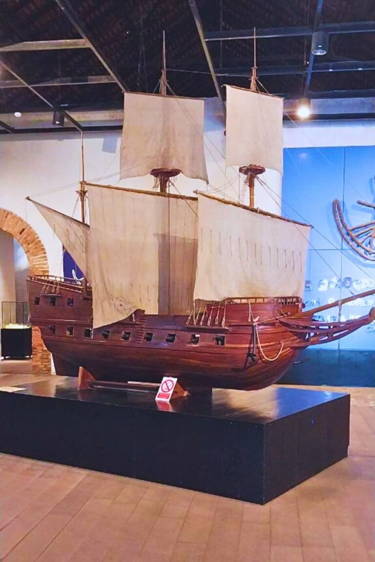 Maritime Museum Galle displaying ship models and ocean heritage