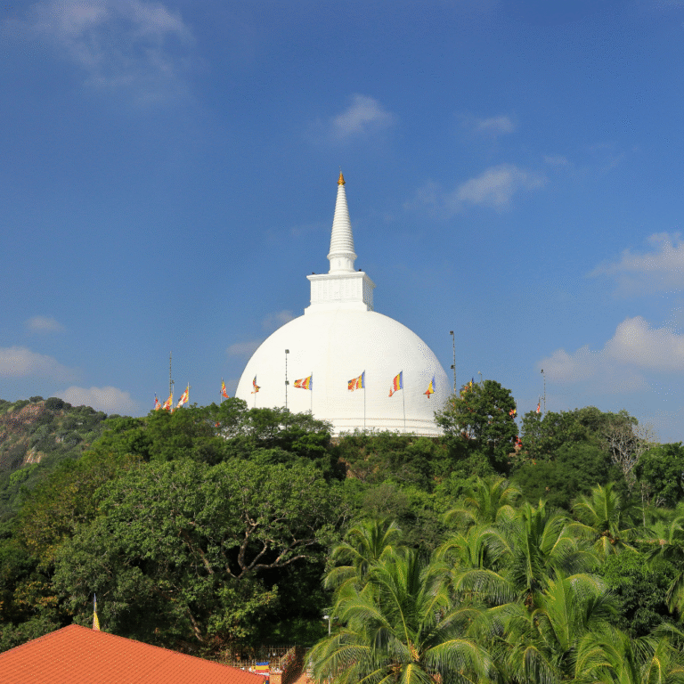 Mihintale pilgrimage site in Sri Lanka