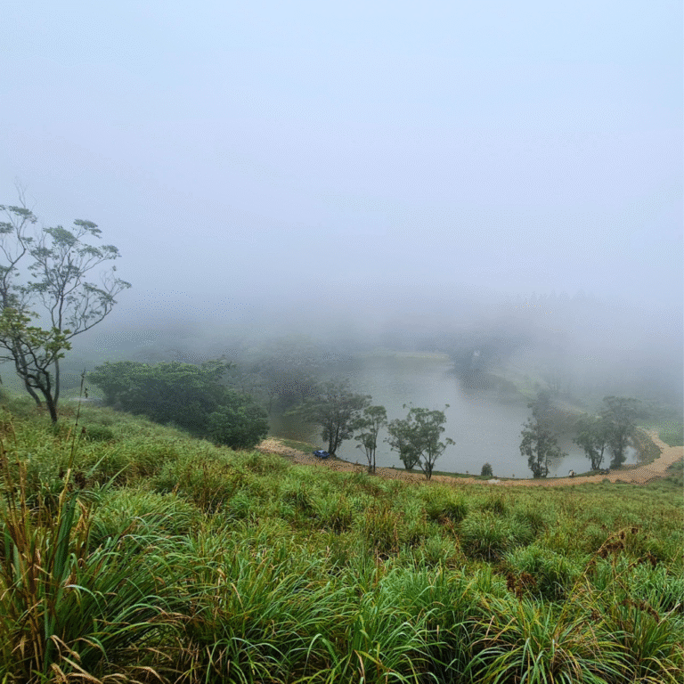 Beautiful tourist destination Mutukelina Wewa Sri Lanka