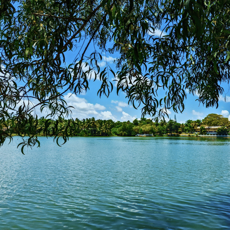 Scenic view of Kalutara Bodhiya Buddhist stupa