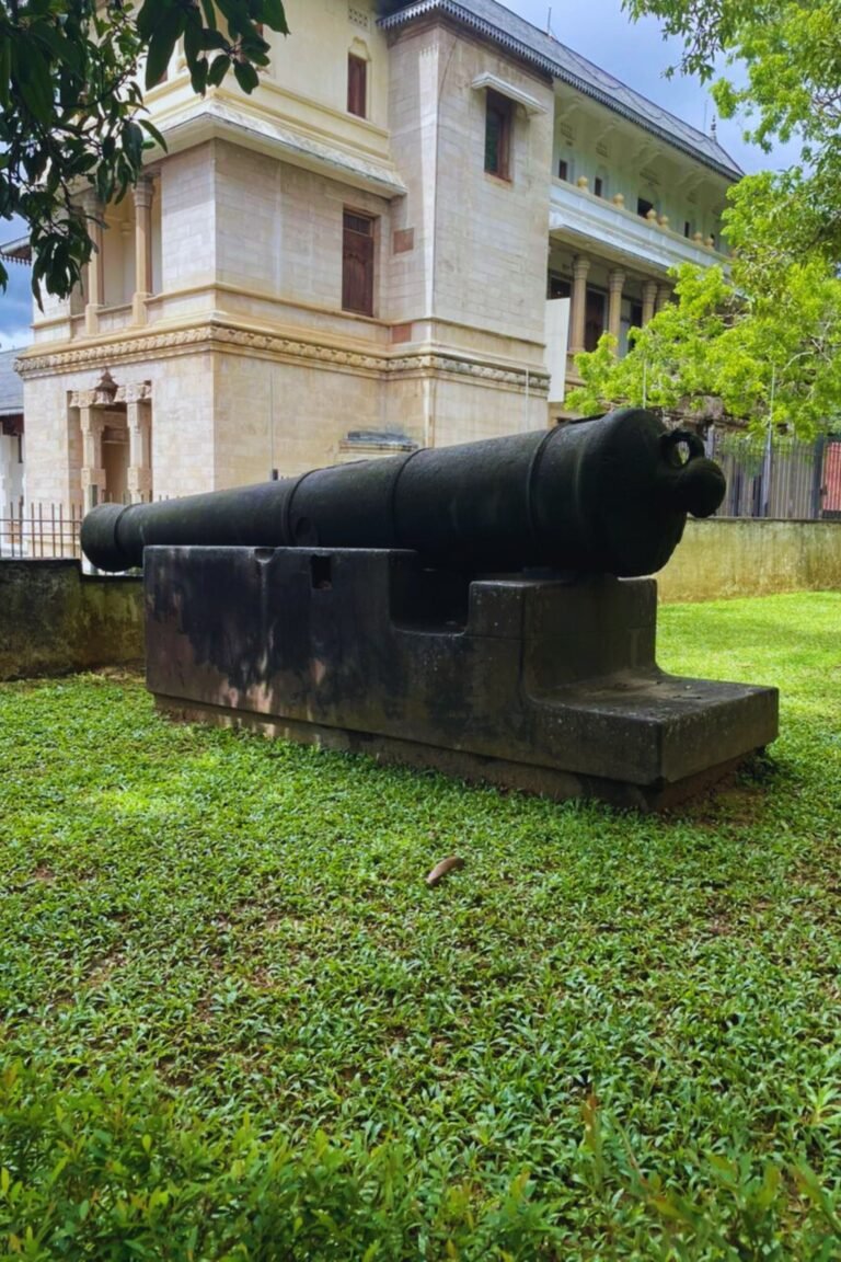 Exterior architecture of the National Museum in Kandy