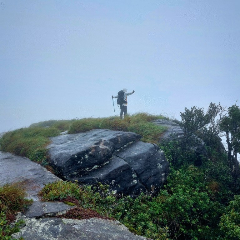 Scenic view from the summit of Kondagala Rock