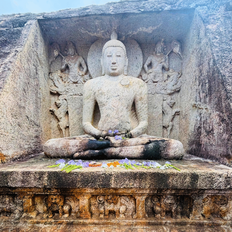 Historic rock temple at Thanthirimale destination
