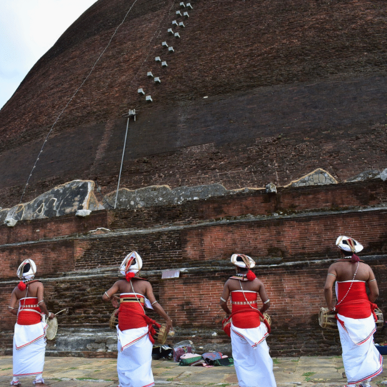 Jethawanaramaya stupa in Anuradhapura Sri Lanka