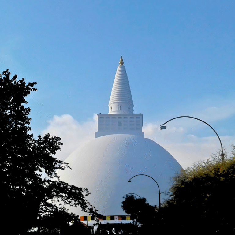 Heritage site Mirisawetiya Temple Anuradhapura