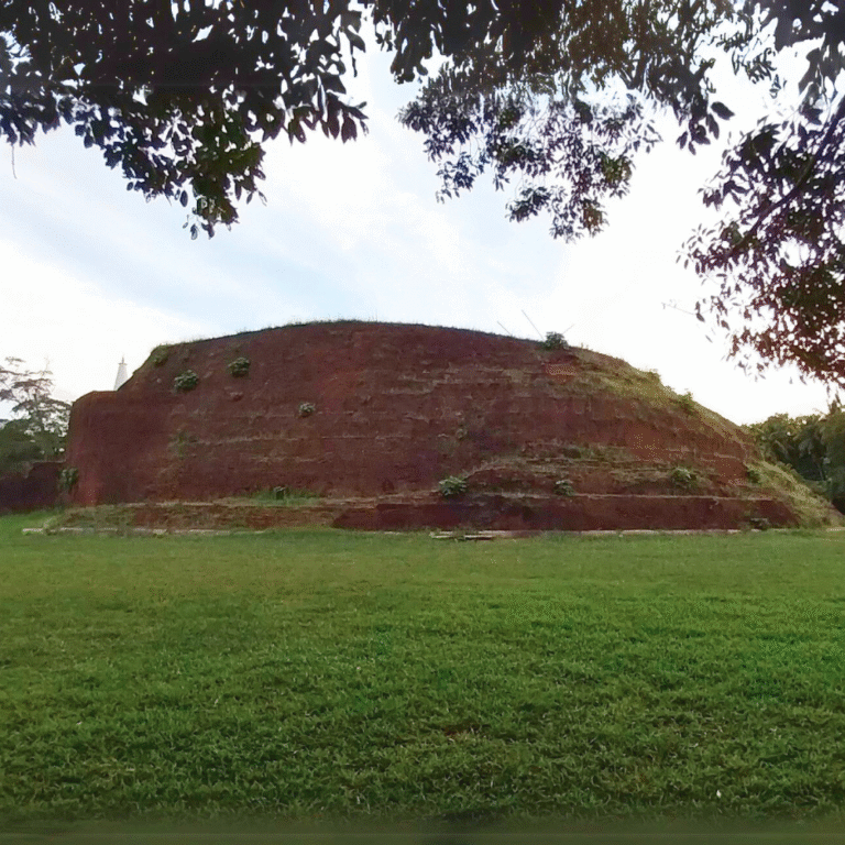 Cultural landmark Dakkhina Stupa Sri Lanka