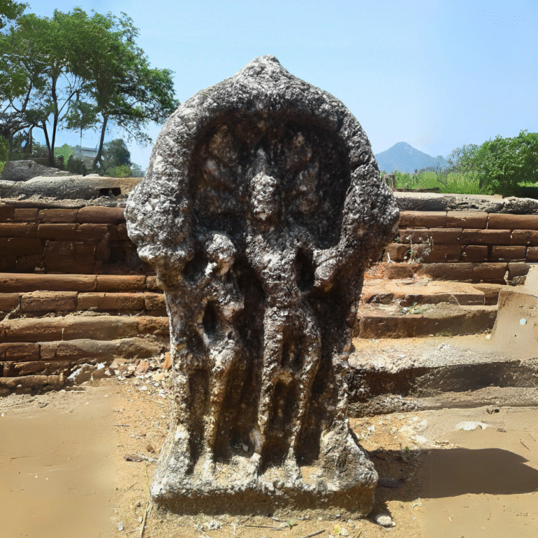 Historical architecture of Dematamal Viharaya temple