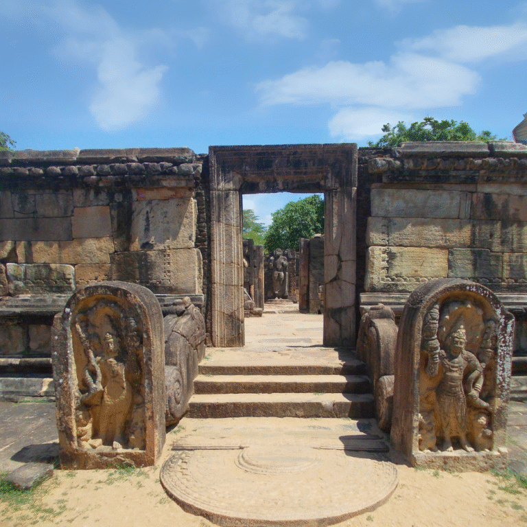 Hatadage Polonnaruwa UNESCO world heritage attraction