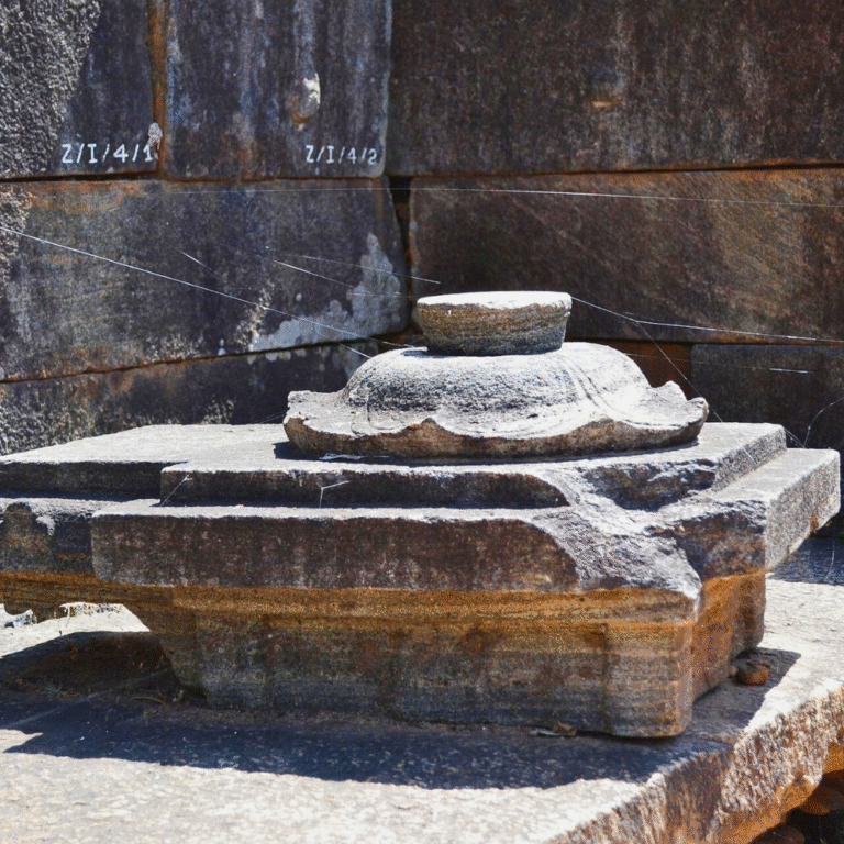Hindu temple ruins Siva Devale No.1 Polonnaruwa Sri Lanka