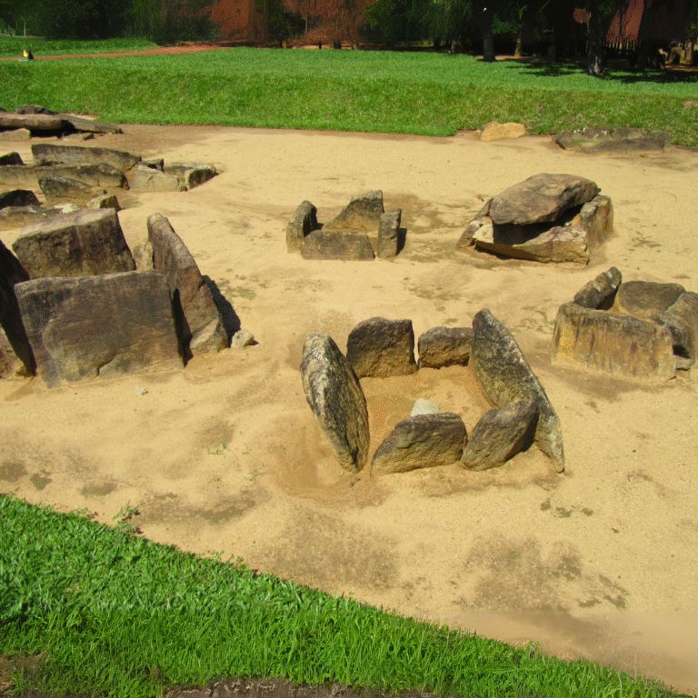 Ancient stone structures of Ibbankatuwa Megalithic Tombs