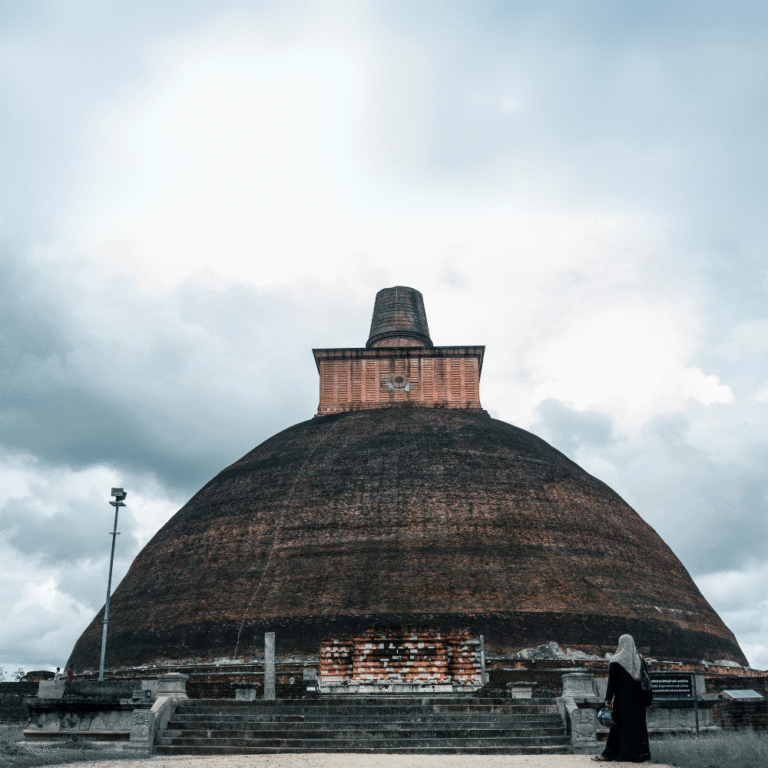 Largest brick stupa in the world Jethawanaramaya