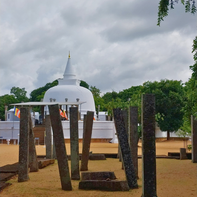 Lankaramaya stupa in Anuradhapura Sri Lanka