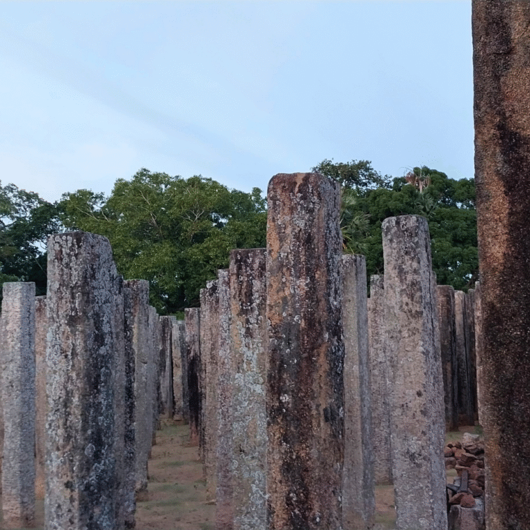 Ancient monastery complex of Lowamahapaya Sri Lanka