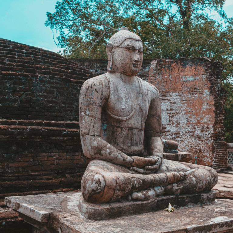 Ancient architecture of Vatadage in Polonnaruwa kingdom