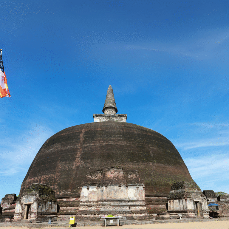 Rankoth Vehera in Polonnaruwa UNESCO heritage site