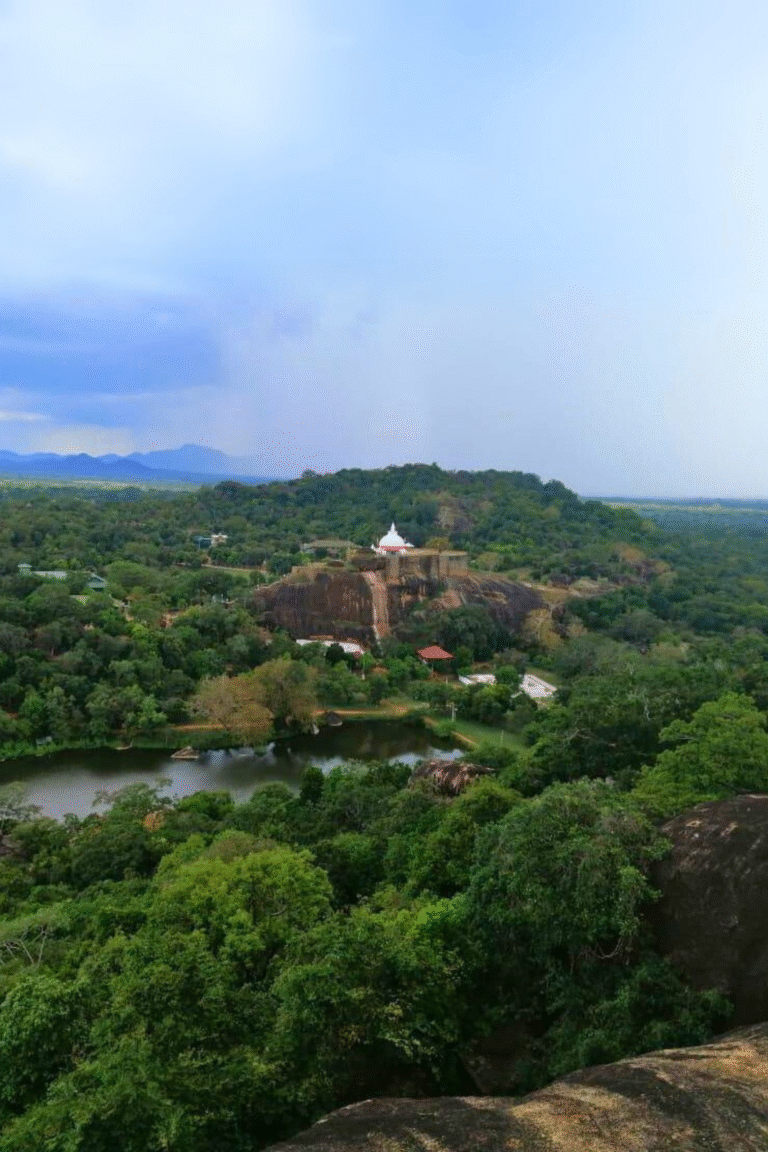 Cultural heritage site Sithulpawwa in southern Sri Lanka