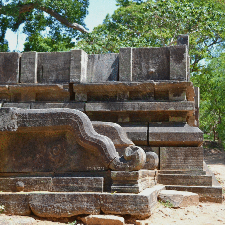 Ancient Siva Devale No.1 Hindu shrine in Polonnaruwa Sri Lanka