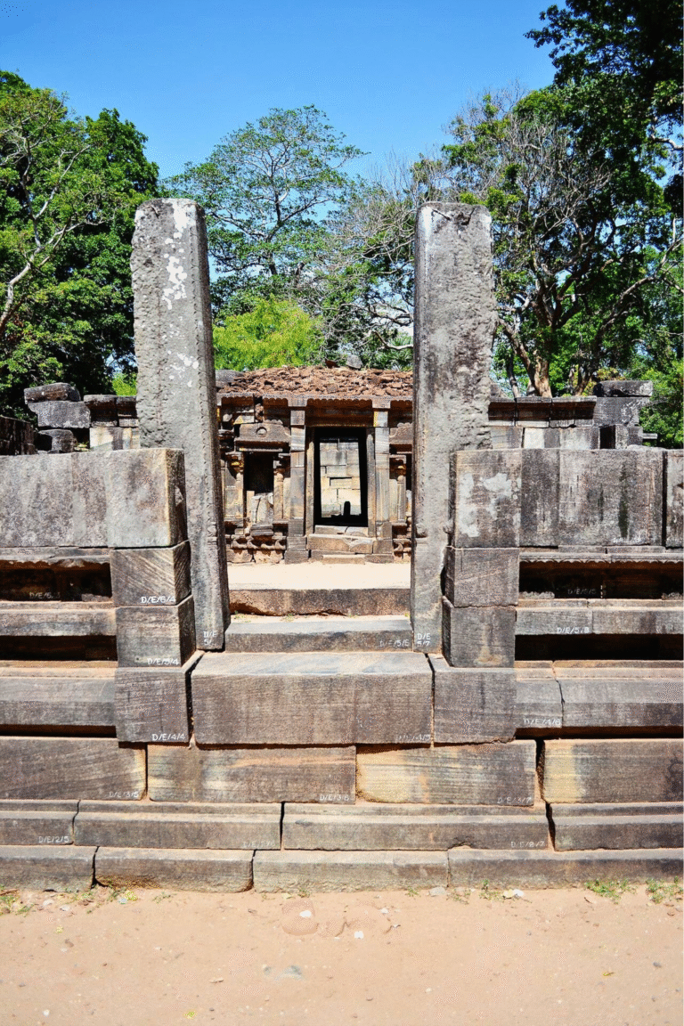 Archaeological site Siva Devale No.1 Polonnaruwa tourism