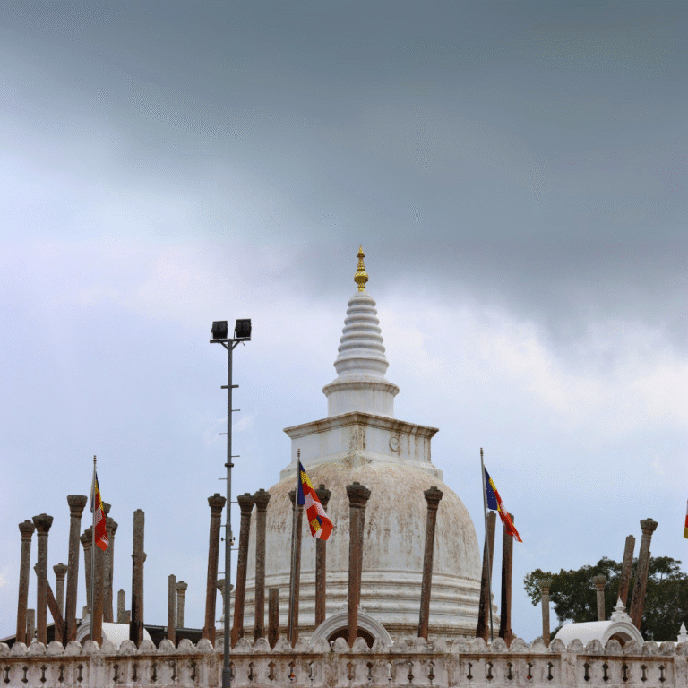 Thuparamaya the oldest dagoba in Sri Lanka