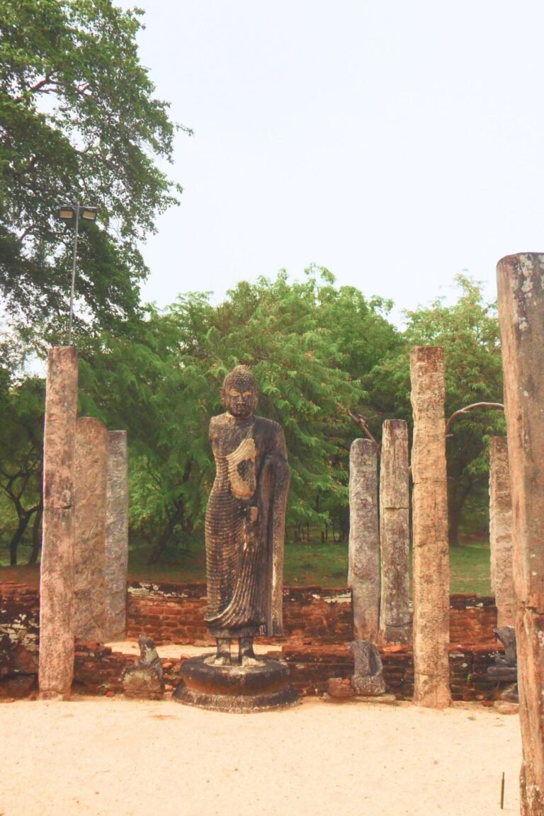 Historical monument Atadage in Polonnaruwa heritage city