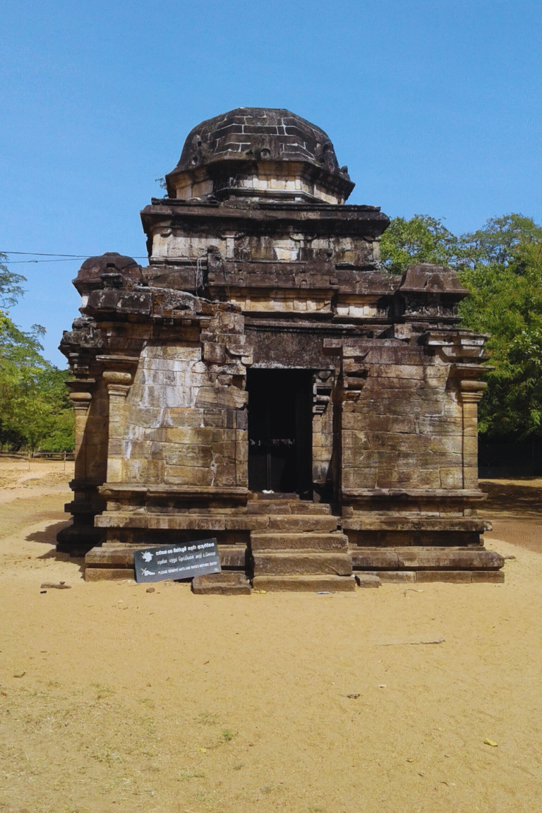 Stone carvings at Polonnaruwa Siva Devale No 2