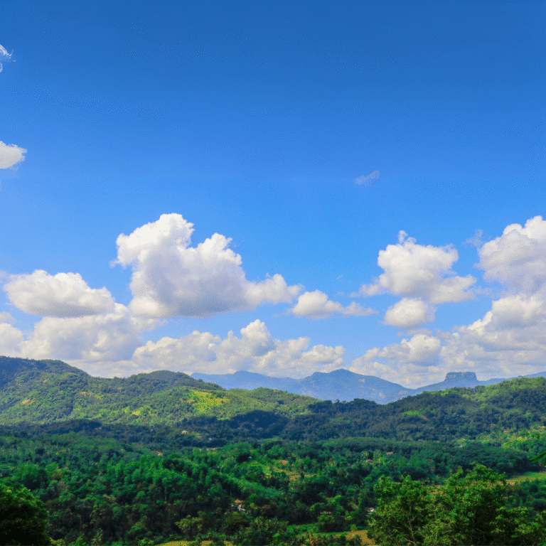 Bible Rock mountain view in Kegalle Sri Lanka