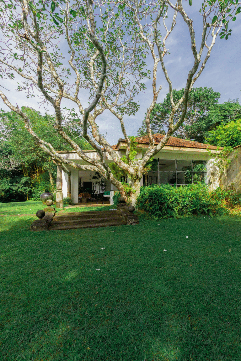 Brief Garden by Bevis Bawa entrance view in Sri Lanka