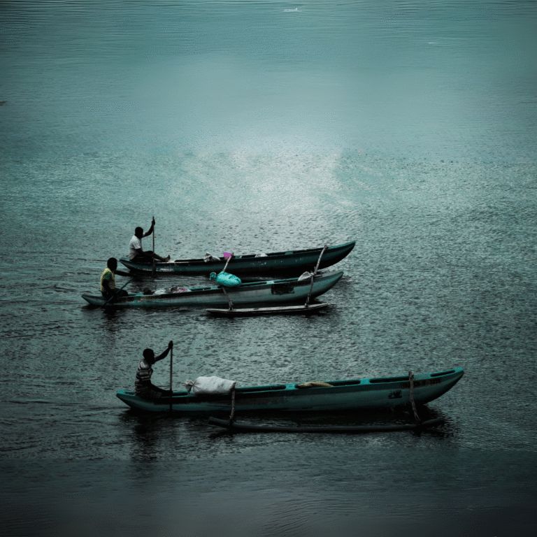 tourists enjoying boat rides at Kala Wewa