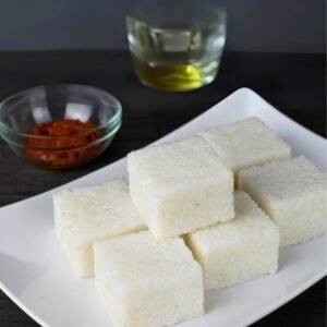 Authentic Sri Lankan breakfast dish made with coconut milk rice