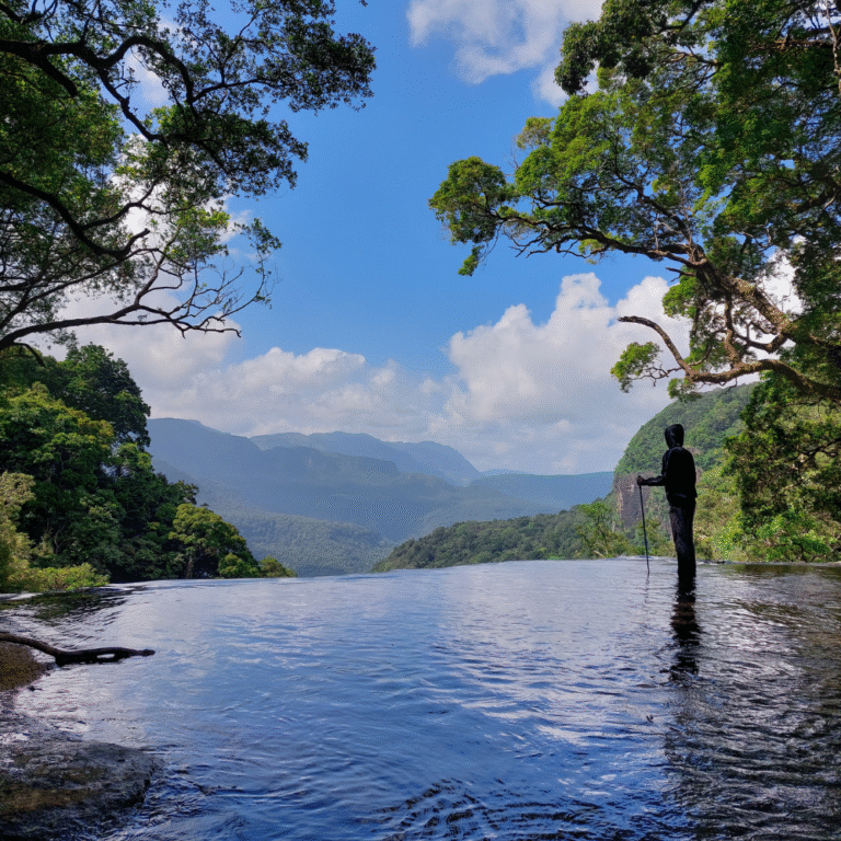 UNESCO World Heritage site Knuckles mountains in Sri Lanka